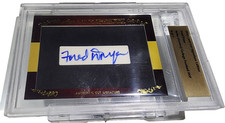 2011 Leaf Cut Signature Edition Autograph Fred Dryer 6/7 picture