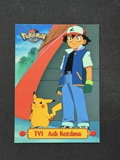 1999 Topps Pokemon TV Animation Edition Series 1 #TV1 Ash Ketchum picture