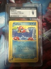 Magikarp 118/165 - CGC 9. Expedition (2002). ENG. Pokemon TCG. picture
