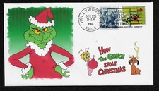 1966 How The Grinch Stole Xmas Collector's Envelope XS1042 picture