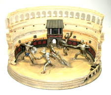 Rare Vintage Franklin Mint Battle of the Gladiator Diorama Complete picture