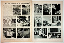 1938 Arthur Douglas White Banners Movie Premiere Columbia City IN Magazine picture