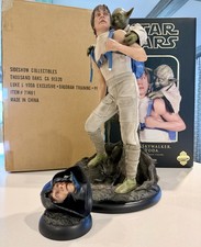 Sideshow Exclusive LUKE SKYWALKER YODA Dagobah Training Premium Format #003/1150 picture