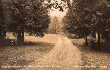 RPPC Birchwood Hall Resort Sister Bay Wisconsin Photo PC c1925 to Mrs A Trump? picture