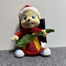2010 Alvin And The Chipmunks Christmas Song Toy Plush Works. See Photos/descrip picture