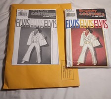 Vtg Simplicity 8651 Elvis Costume Pattern Adult BB 40-44 Jumpsuit Dramatic Arts picture