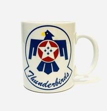 Vintage 1992 F-16 Fighting Falcon Thunderbirds Coffee Mug By Hawker Aerospace picture