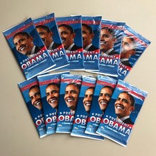 Topps President Obama 2008 2009 Inaugural Edition: 12 Unopened Sealed Packs picture