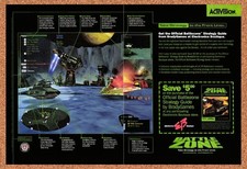 1998 Battlezone EB Games Rebate Original Advertisement / Retro Promo v2 picture