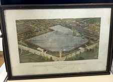 Vintage Framed 28 x 20 Framed Photo of 1928 ATWATER KENT RADIO Factory, PA picture
