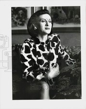 Press Photo Paloma Picasso, fashion designer - lra33734 picture
