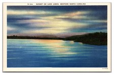Sunset On Lake James, Western North Carolina picture