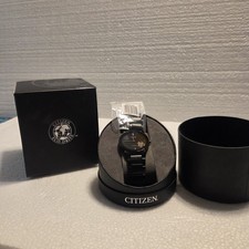 Citizen Eco-Drive Disney Mickey Mouse black Ion- plated watch picture