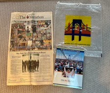 NY Times NYC Marathon 2003 Results, Program, Gear Bag and Course Map picture