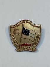 UDC United Daughters of the Confederacy Pin Gold Filled Real 2nd Great Grand GF picture