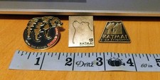Alaska Katmai National Park 2000 Brown Bear Booster Award Pin Brooks Camp 3 Lot picture