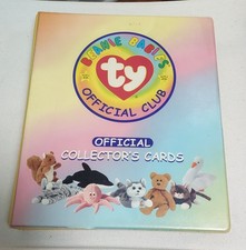 1998 Ty Beanie Babies Serie 1 Base Puzzle Chase Parallel 173 Card Set Lot Binder picture