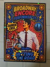 Broadway Encore Performances Custom Refractor Card - Darren Criss picture