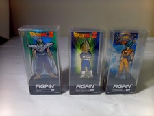 FiGPiN Dragon Ball Z / Vegeta #23-Piccolo #27- Blue Goku #116 (3 for 1 price) picture