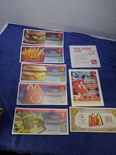 👀 5-McDonald’s “unused” 2003 Gift Certificates,free Cone,Sydney 2000 Olympics.. picture