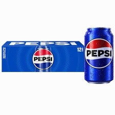 Pepsi Cola Soda Pop, 12 fl oz 12 pack Cans picture