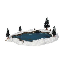 Lemax General Products Village Accessory Mill Pond Set Of 6 94387 picture