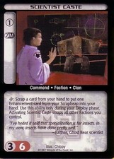 Scientist Caste - Mechwarrior - Battletech CCG picture