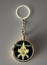 U S ARMY DELTA FORCE Challenge Coin Keychain ·IN STOCK· ·FAST SHIPPING· ·NEW· picture