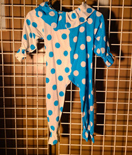Vintage Handmade Kids Clown Halloween Costume 30