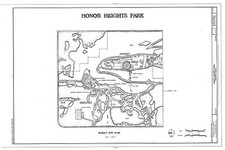 Photo:Muskogee Oklahoma Honor Heights Park As-Built Site Plan 1900s Map picture