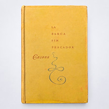 Alejandro Casona Signed & Inscribed La Barca Sin Pescador Book OUP 1953 picture