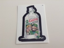 IN FIDEL CASTRO MOTOR OIL 2005 TOPPS WACKY PACKAGES CARD PARODY, #24 GOOGLE BACK picture
