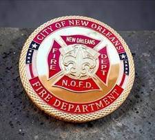 CITY OF NEW ORLEANS FIRE DEPARTMEMT CHALLENGE COIN ·FAST SHIPPING· ·IN STOCK· picture