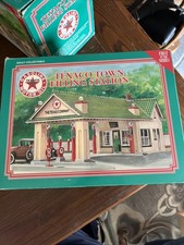 Lighted Texaco Town Filling Station Building 1930 Denver Style 1st In Series NEW picture