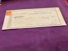 CIVIL WAR COLT FIREARMS MACHINERY HARTFORD CONNECTICUT RECEIPTED 1865 TAX STAMP picture