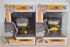 2 X Funko Pop Animation Dragonball Super: Super Hero Gamma 1 and 2 Vinyl Figure picture