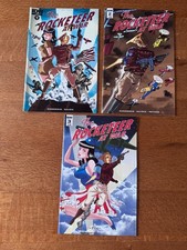 Rocketeer at War #1 -#3,  2015 IDW Series - Marc Guggenheim -et  al, VG, set 3 picture