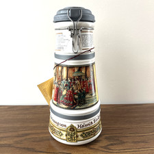 Large Beer stein Altenmunster Brauer Die Kronung von Heinrich II in ROM Lid 12