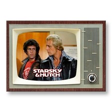 STARSKY AND HUTCH TV Show TV 3.5 inches x 2.5 inches Steel FRIDGE MAGNET picture