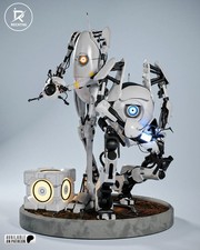 1/8 Scale | P-body and ATLAS Portal Bots | High Quality UNPAINTED Resin Garage picture