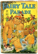 Fairy Tale Parade #9 1943- Walt Kelly- Dell Golden Age FAIR picture