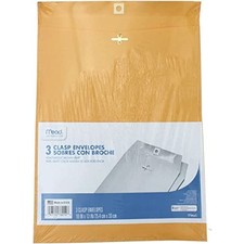 Mead Cambridge Limited Clasp Envelopes, Heavyweight, 10x13, Brown Kraft picture