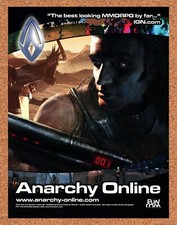 2001 Anarchy Online PC Original Advertisement / Retro Promo v4 picture