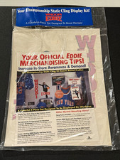 Whoopi Goldberg Eddie Static Cling Display Kit 4-Piece 1996 Video Store 90s NOS picture