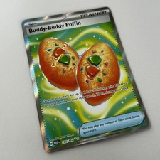 Pokémon TCG Buddy-Buddy Poffin Full Art Card 167/132 Mega Evolution picture