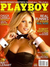 Playboy Magazine November 2007 New Sealed Lindsey Roeper Cover Lindsay Wagner picture