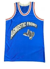 Agnostic Front band blue Basketball Jersey US sizes JM2030 picture