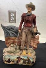 The Bradford Exchange “Trails of Glory” John Wayne: American Hero Sculpture picture