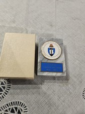 Vintage DCAA Defense Contract Audit Agency Plaque Paperweight Marble Award picture
