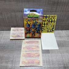 Vintage 2002 Butt-Ugly Martians 23 Bandages & 3 Sticker Sheets picture